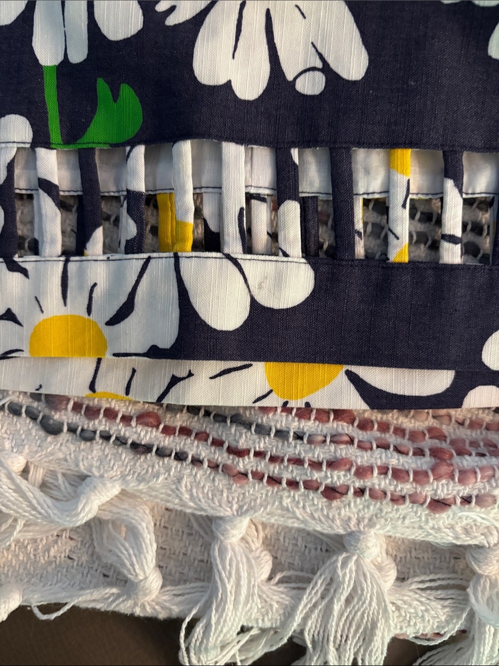 Lilly Pulitzer White and Yellow Floral Lined skirt - Picture 5 of 5